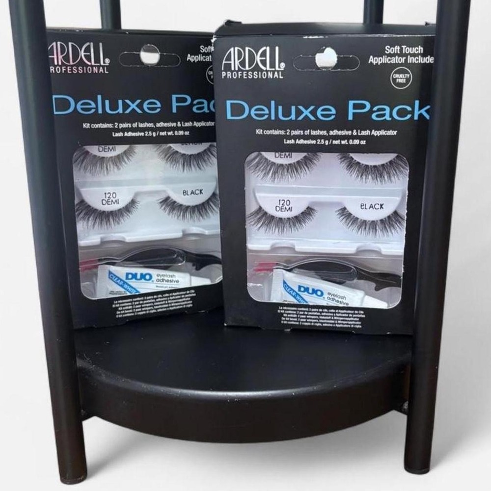 2 Pack Ardell Black False Eyelashes